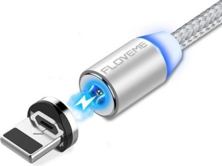 Produktbild Floveme Insnap Lightning Ladekabel mit magnetischem Stecker (USB 3.0)