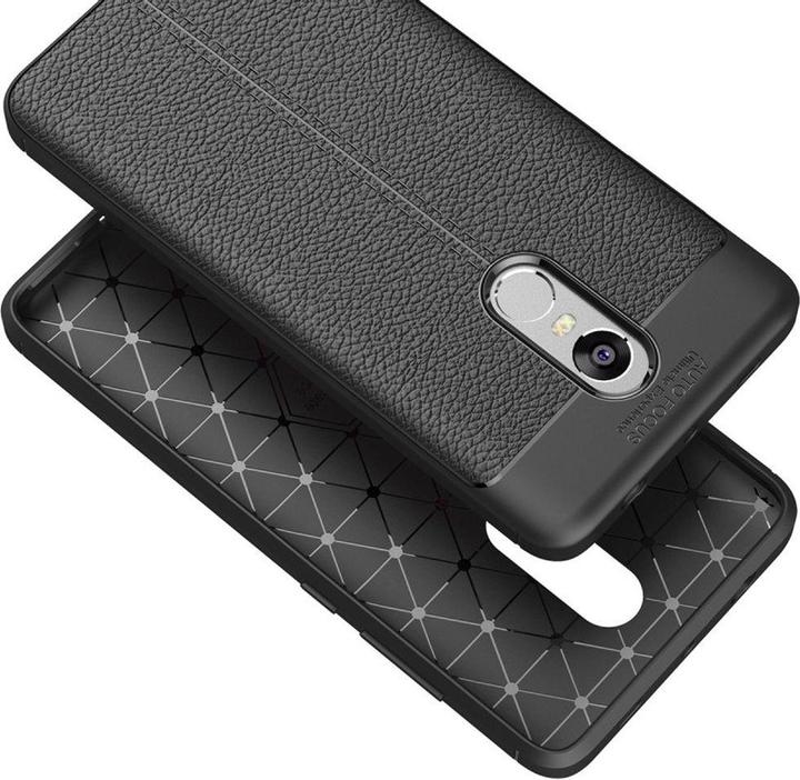 Produktbild König Design Xiaomi Redmi Note 4 Handy Hülle Schutz Case Back Cover Silikon Bumper Schwarz (Xiaomi Redmi Note 4)