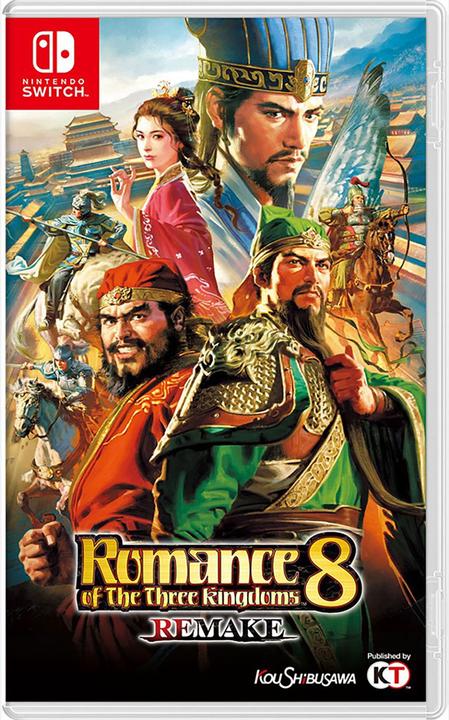 Actual product image Koei Tecmo Romance of the 3 Kingdom 8 Remake SWITCH ASIA (Switch OLED, Switch, Switch Lite)