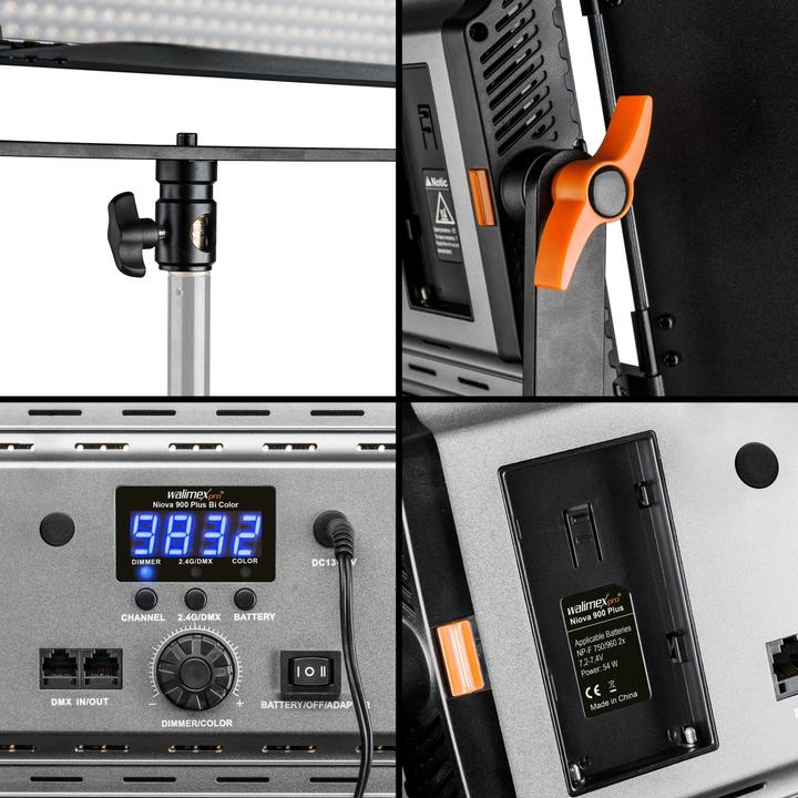 Produktbild Walimex Niova 900 Plus Bi Color WT-806 (Studioleuchte)