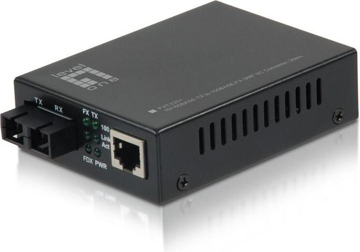 Image du produit LevelOne Convertisseur FVT-2201 10/100TX>100FX SC SMF