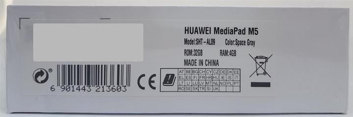 Actual product image Huawei MediaPad M5 (4G, 8.40", 32 GB, Space Grey)