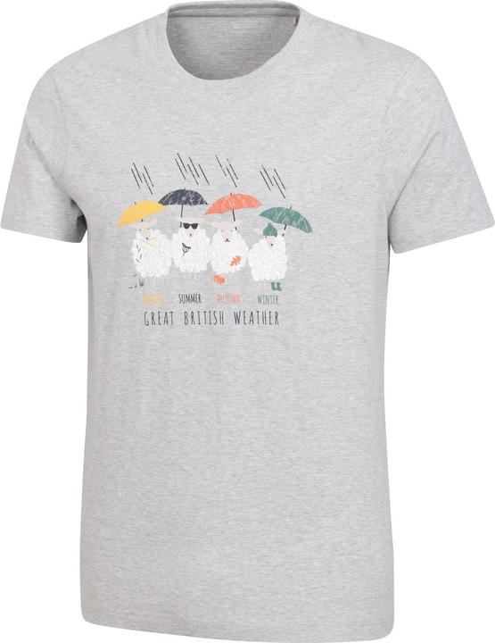 Immagine prodotto Mountain Warehouse Great British Weather Maglietta Uomo (XS)