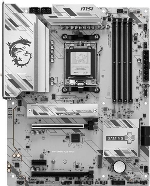 Produktbild MSI B850 Gaming Plus Wifi6E (B850,AM5,ATX,DDR5) (AM5, AMD B850, ATX)