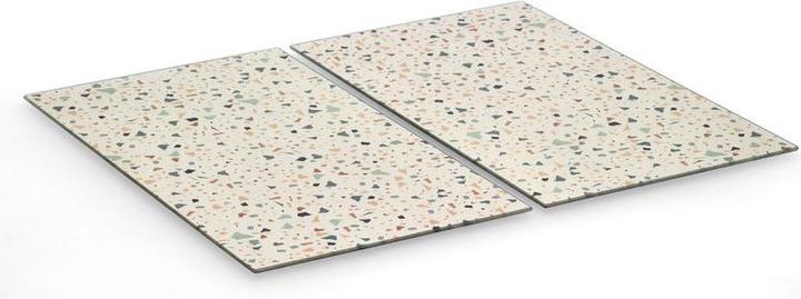 Zeller Present "Terrazzo" hob cover/cutting board set
