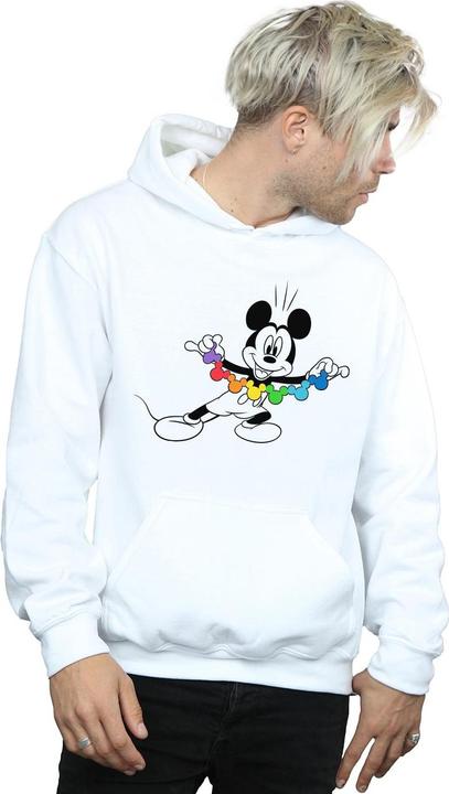 Produktbild Disney Mickey Mouse Rainbow Chain Kapuzenpullover (4XL)