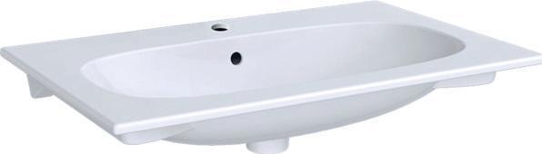 Produktbild Geberit Möbelwaschtisch Acanto Slim 75 x 48 cm weiss 500641012 (1950 mm, 750 mm)
