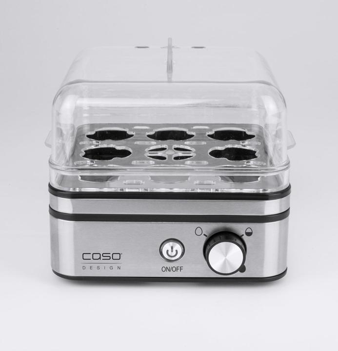 Actual product image Caso E9 Egg boiler 8 eggs stainless steel (EU plug)