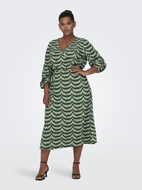 Produktbild Only Curvy Langarm Wickelkleid (52)