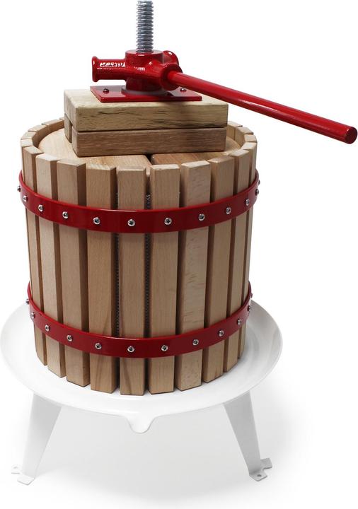 Image du produit Wiltec Pressoir à fruits 30L avec 3x Torchon à pressoir Moût Pressage Vin Cidre Broyage Fruits Pommes