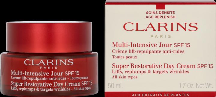 Actual product image Clarins Multi-Intensive Crema De Dia Todo Tipo De Pieles Spf15 50 ml (50 ml, Day cream, SPF 15)