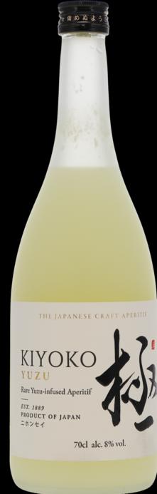 Kiyoko Yuzu infused Sake Aperitif 0,7 Liter 8,0 % Vol.