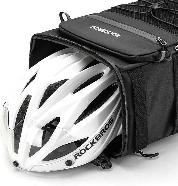 Actual product image Rockbros Waterproof Backpack with Cooling 14l - Black (14 l)
