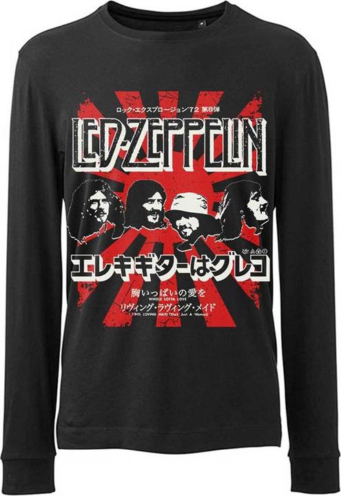 Actual product image Led Zeppelin Japanese Burst (Longsleeve) (M)