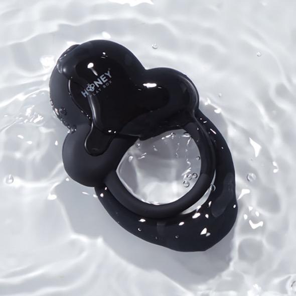 Produktbild Honey Play Box Anello Vibrating Double Cock Ring Black