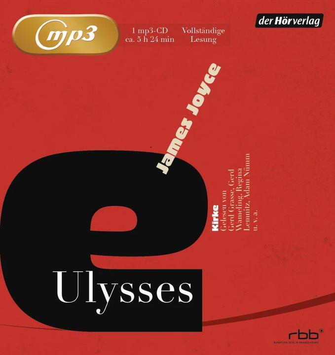 Produktbild Ulysses (Wolfram Koch, Ulrich Matthes, Axel Milberg, Joachim Schönfeld, Heikko Deutschmann, James Joyce, Deutsch)