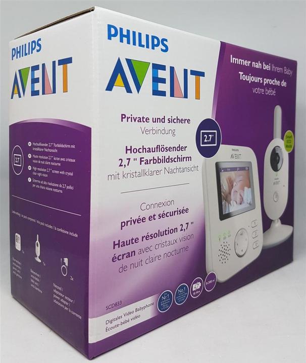 Produktbild Philips Avent Video (Babyphone mit Kamera, 300 m)