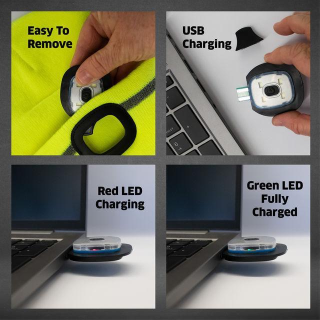 Produktbild Gebol LED Kappe mit Reflektionsstreifen (One Size)
