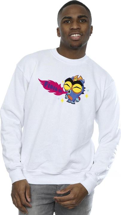 Actual product image Disney Mens Big Hero 6 Baymax Fred Fired Up Sweatshirt (4XL)