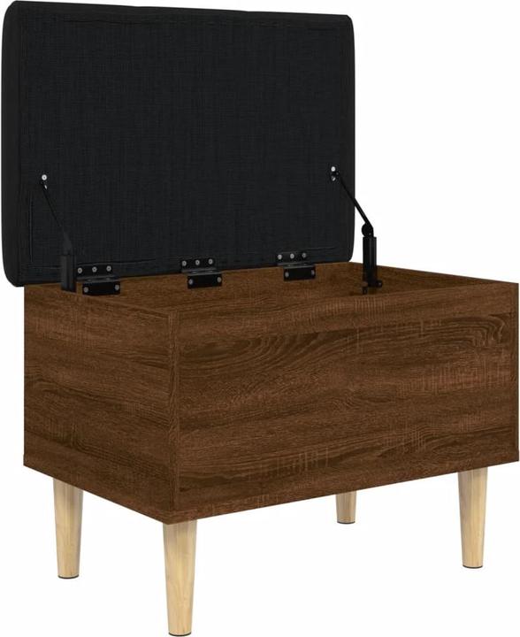 Actual product image VidaXL Bench with storage space Brown oak-look 62x42x46 (42 cm)