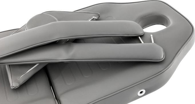 Actual product image Swisshandel24 Hydraulic Beauty Couch V2, grey