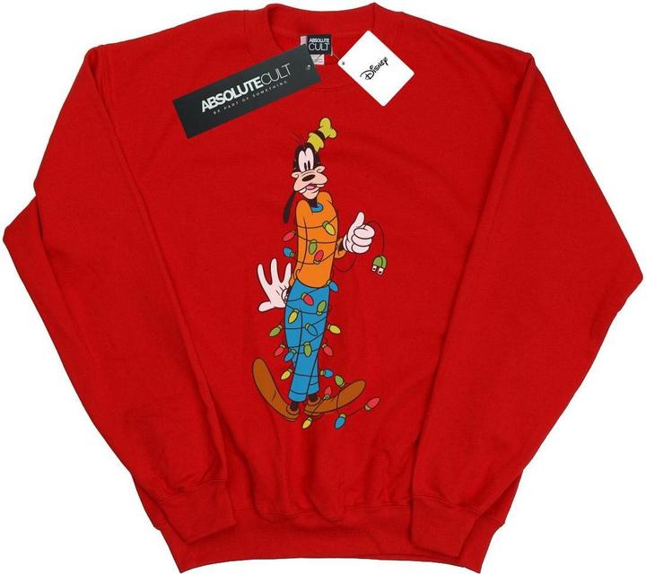 Disney Goofy Christmas Lights Sweatshirt Mädchen