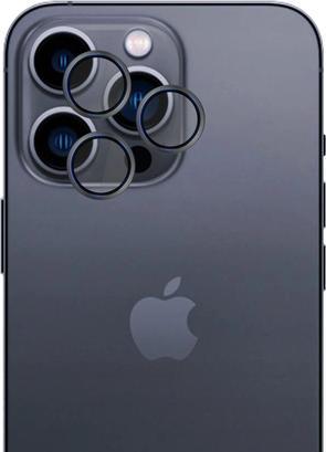 Immagine prodotto 3MK HARDY Lens Protection Pro Black (3 Pezzo/i, Apple iPhone 15 Pro)