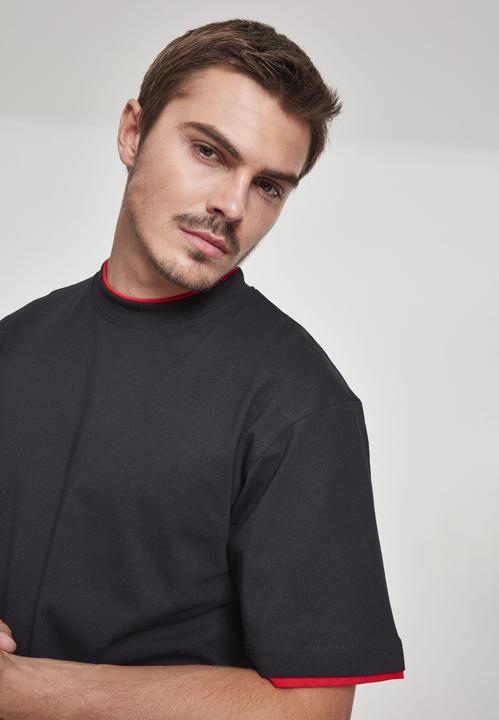 Actual product image Urban Classics Contrast Tall Tee (4XL)