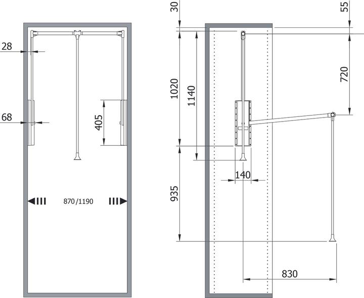 Actual product image Servetto Clothes lifts professional (1 pcs.)