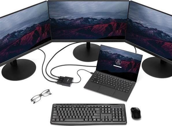 Produktbild StarTech Displayport Hub 3-Port (USB-C, 3 Ports)