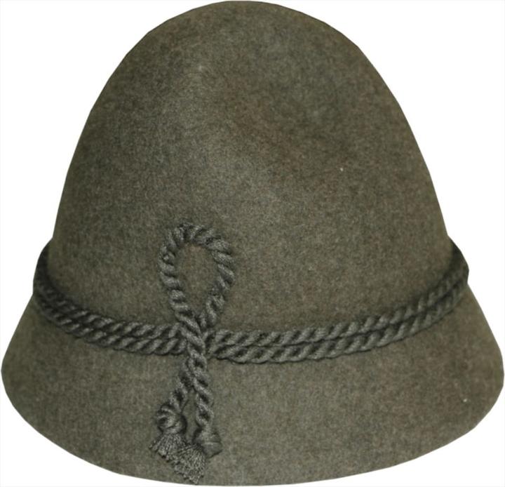 Produktbild La Chasse Schinderhannes-Trachtenhut Stopselhut Jagdhut Försterhut oliv & braun (56)