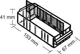 Actual product image Raaco Steel magazine (30.60 cm, 55.20 cm)