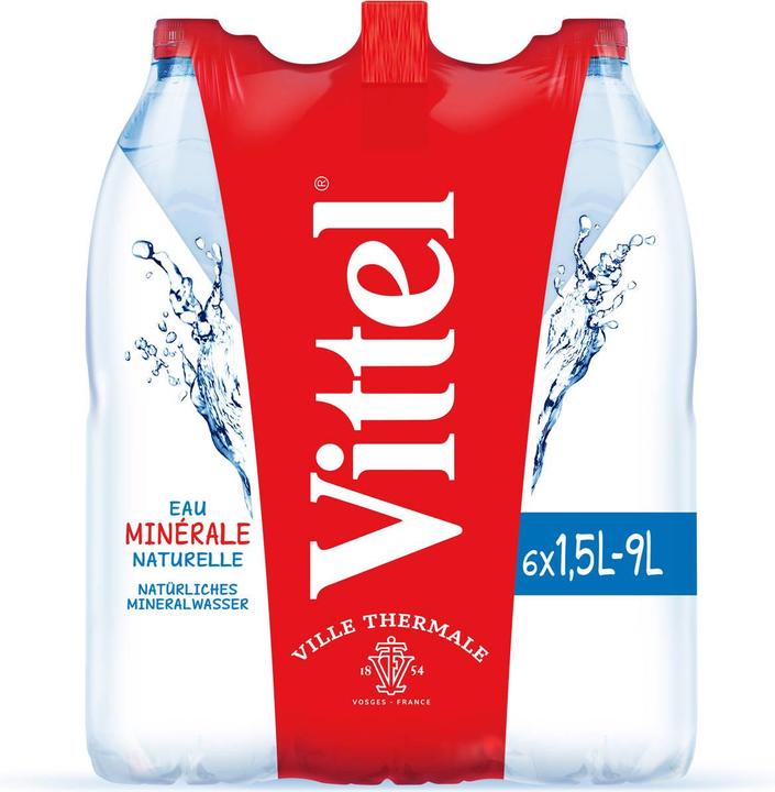 Produktbild Vittel Mineralwasser (6 x 150 cl)