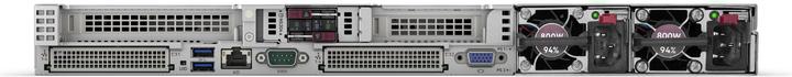 Actual product image HPE ProLiant DL360 Gen11 4416+ 20-core 1P -R MR408i-o NC 8SFF PS Server (Intel Xeon Silver 4416+, 24000 GB, Rack Server)