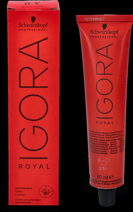 Actual product image Schwarzkopf Professional Igora Royal (4-0 medium brown)