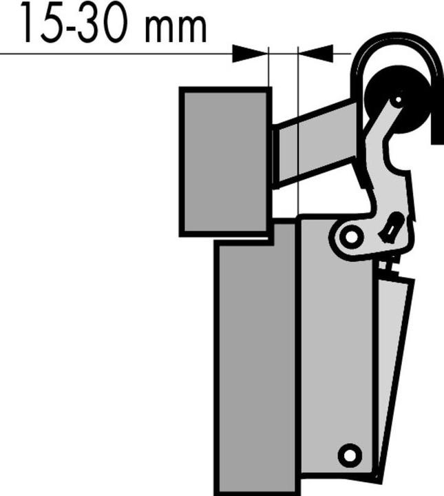 Produktbild Dictator Z 1000 (Balkontür, Eingangstür, Holztür, Zimmertür, Indoor)