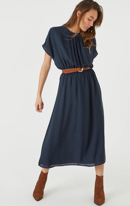 Produktbild La Redoute Collections Ausgestelltes Maxikleid mit gesmokter Taille (40)