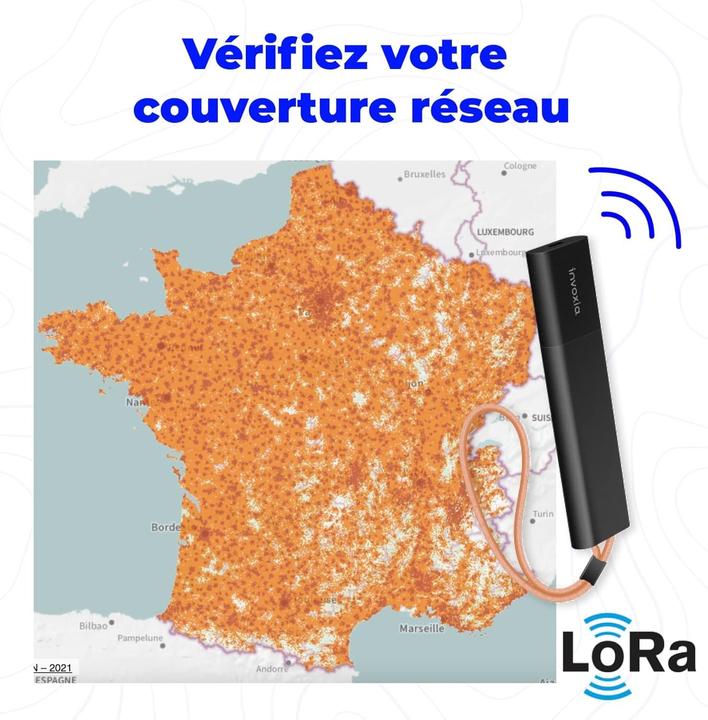 Actual product image Invoxia GPS Tracker (Android, iOS)