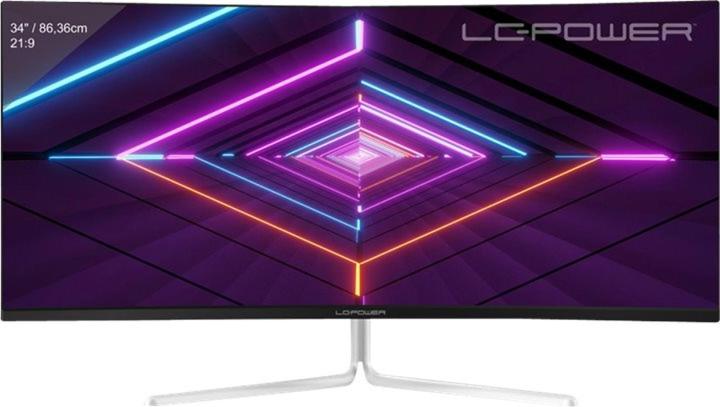 Actual product image LC-Power M34-UWQHD-100-C-V3 (3440 x 1440 pixels, 34")