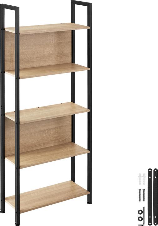 Produktbild tectake Regal Westport 62x24x165,5cm (62 x 24 x 165.5 cm)