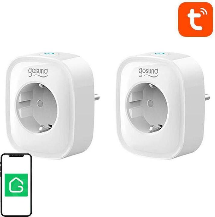 Actual product image Gosund Smart socket WiFi SP1 (2-pack), Tuya