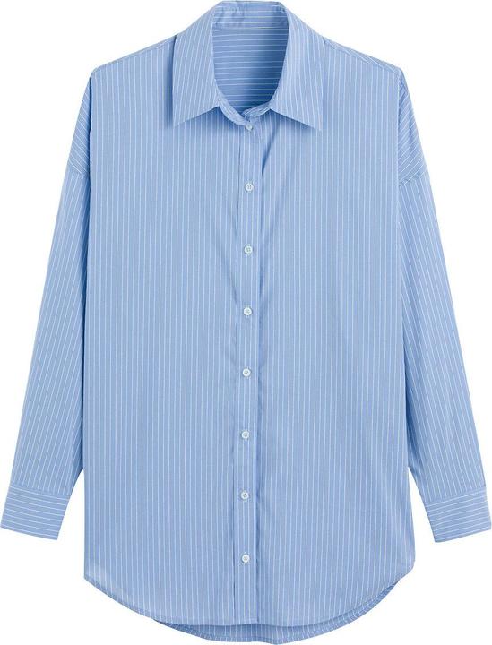 Produktbild La Redoute Collections Weite Bluse mit langen Ärmeln und Streifenmuster (32)