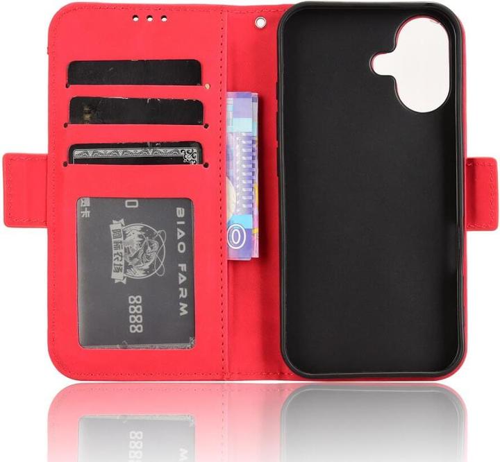 Actual product image Cover-Discount iPhone 16 - Case with many card slots (Apple iPhone 16)