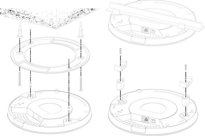 Actual product image Edimax Pro CAP1200: Managed PoE Access Point (867 Mbit/s)