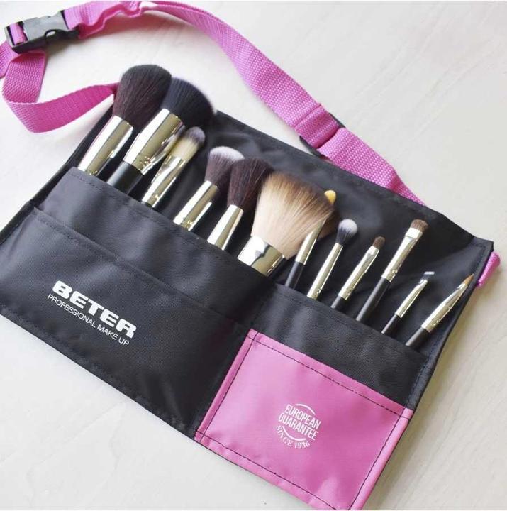 Produktbild Beter Professional Makeup Set mit verstellbarem Gürtel und 12 Schminkpinseln