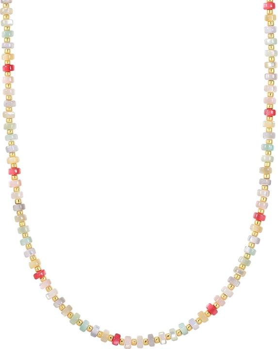 Yokoamii Damen Halskette - 37676 (Messing, 40 - 45 cm)