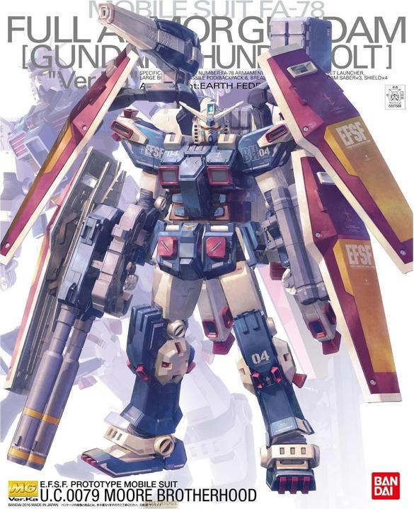 Bandai MG 1/100 FULL ARMOR GUNDAM Ver. Ka