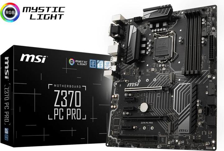 Produktbild MSI Z370 PC Pro (LGA 1151, Intel Z370, ATX)