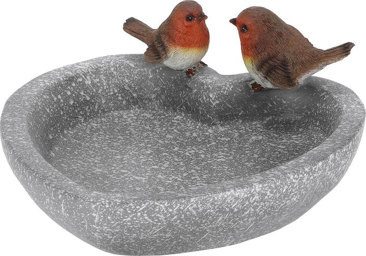 Actual product image Esschert Design Heart-shaped bird bath