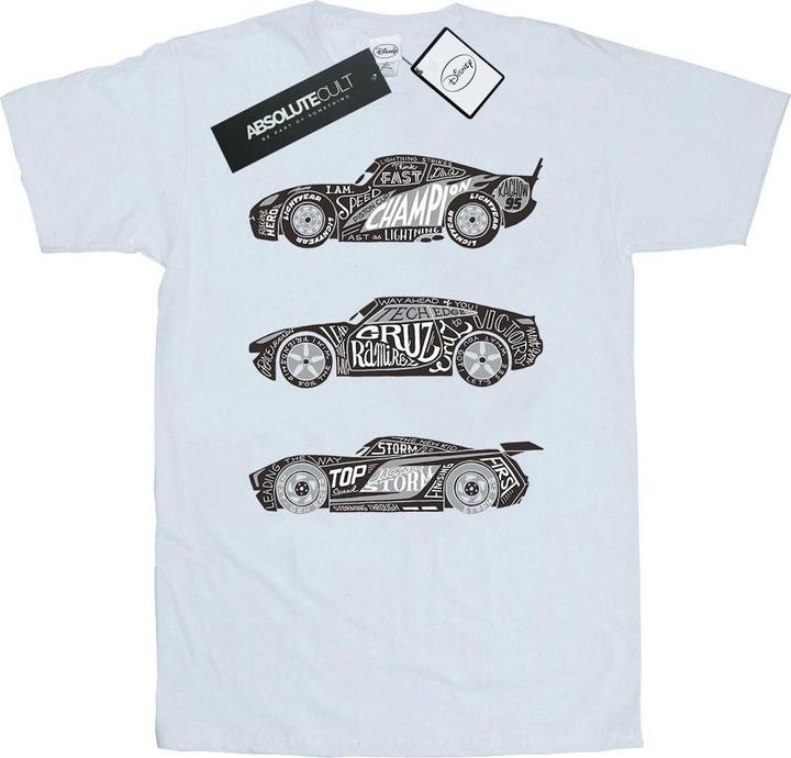 Disney Cars Text Racers TShirt (3XL)